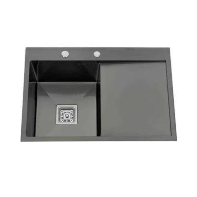 Wastafel Dapur Dengan Papan Pembuangan